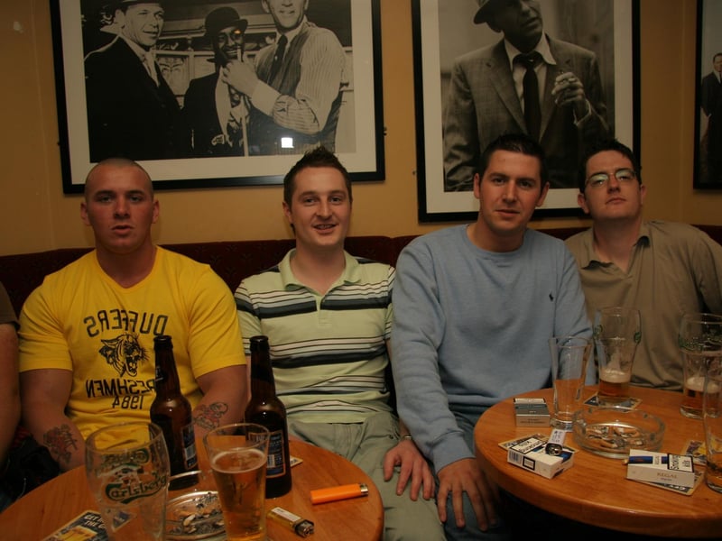 Parties in Derry in July 2005.