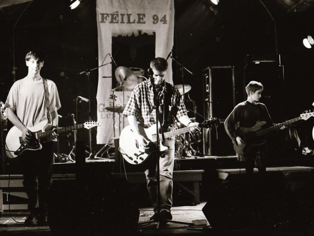Photos from some of the live acts back in August 1994, at the Gasyard Féile.