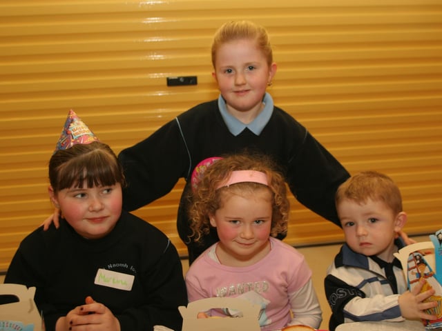 Mary Grant on her 8th birthday party 20 years ago.