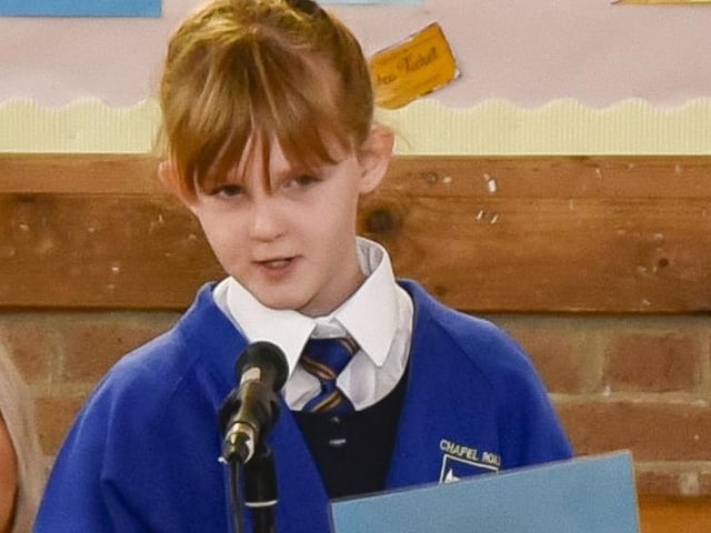Celebrations in Chapel Road Primary School.