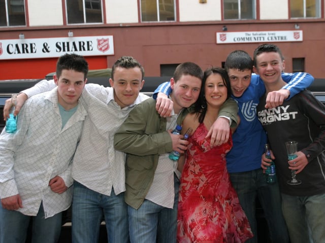 Parties and celebrations in Derry back in May 2004.
