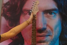 The guitar has been donated by Snow Patrol's Gary Lightbody.