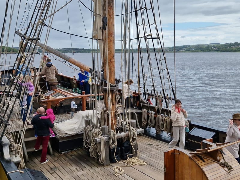 Scenes from the Foyle Maritime Festival on Friday afternoon.