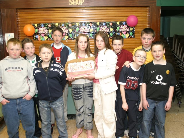 Having fun at Derry parties in 2004