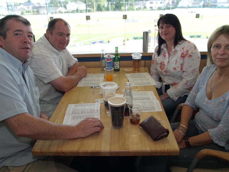 A night out at the Lifford dog track in July 2004.