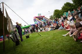 Children enjoying a previous Féile event in Bull Park.