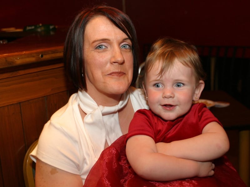 Jackie Moore's 18th with family.