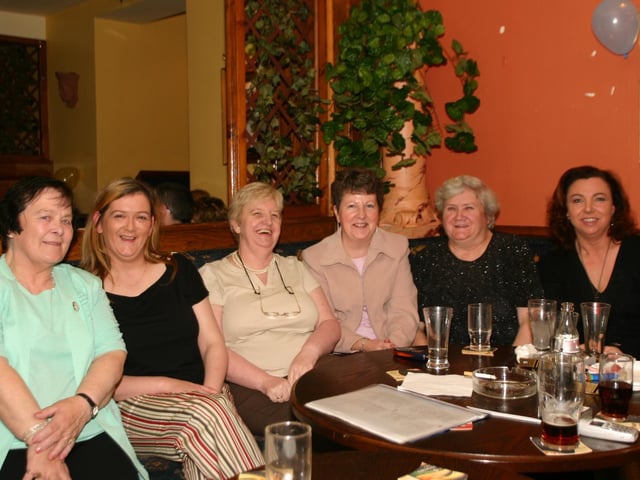 Derry parties in October 2004. Earnshaw