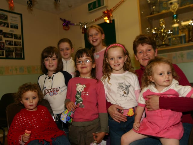 Derry parties in October 2004. Donegan