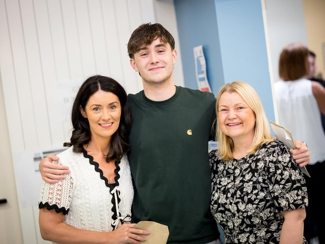 Mrs Marie Therese Meenan, Mrs Bronagh Gormley, Connor Williamson.