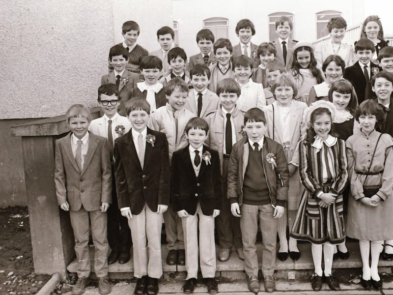 Confirmations in Derry back in 1984.