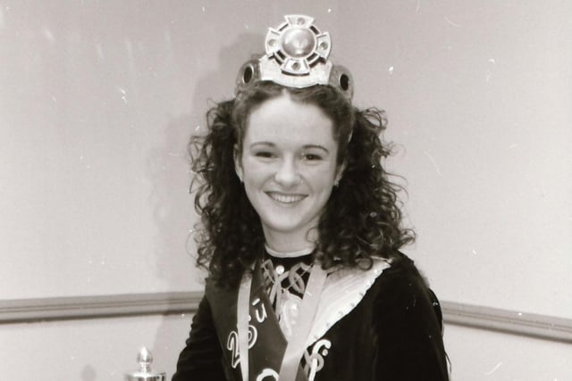 Feis Dhoire Cholmcille competitors and winners from 30 years ago.