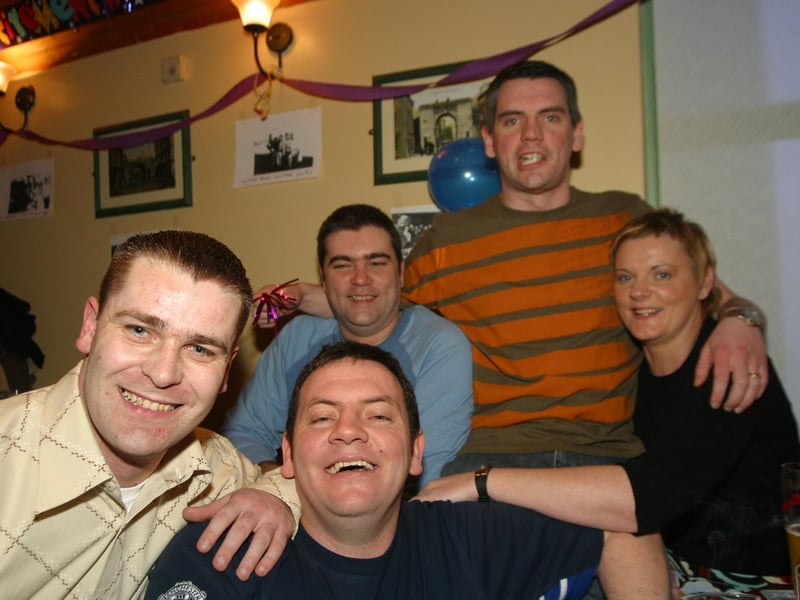 Parties and celebrations in Derry back in 2004. Charlie Anderson.
