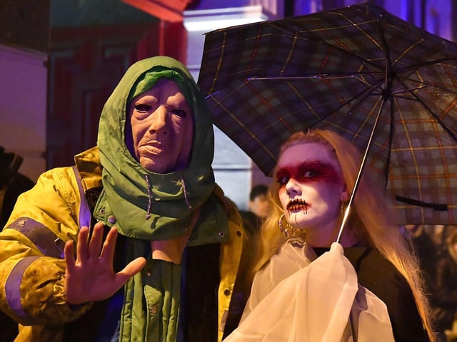 Fantastic costumes worn at the 2025 Halloween festivities in Derry’s city centre. Photo: George Sweeney