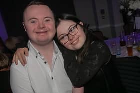 Eoin McGarry and Grace Kirk pictured on Friday night.
