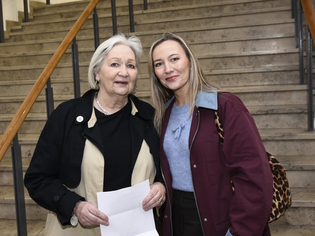 Marie McGonigle and Lorna Quinn.