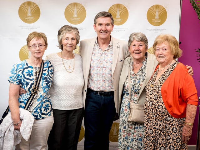 Daniel O'Donnell pictured with guests.
