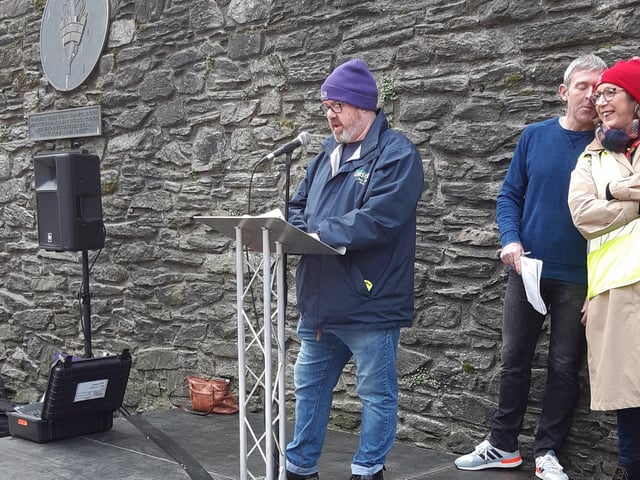 Alan Philson of Unison.