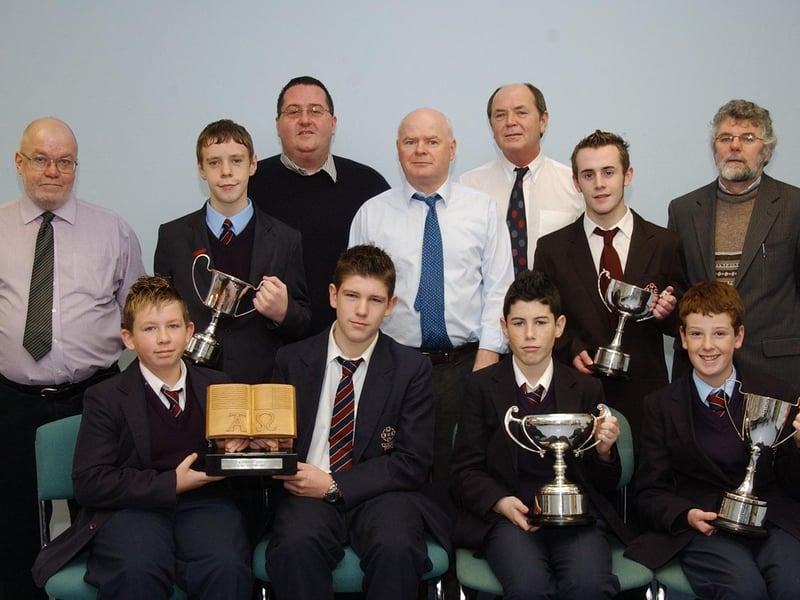 St Peter's annual school prizegiving in November 2003