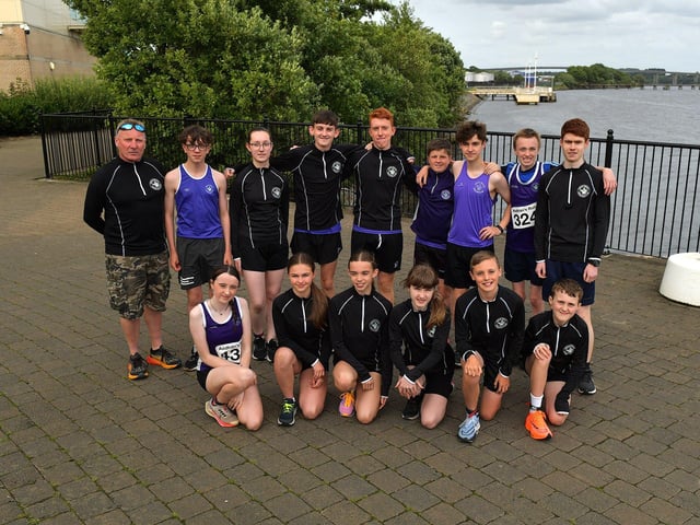 Members of the Foyle Valley Athletic Club took part in the annual Aodhan’s 5k race on Thursday evening last. Photo: George Sweeney. DER2326GS – 40