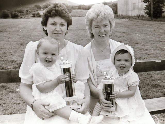 Bonny babies back in August 1984.
