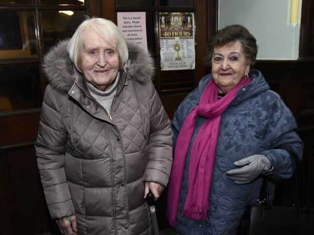 Bridie Hamill and Valerie Mohamet.