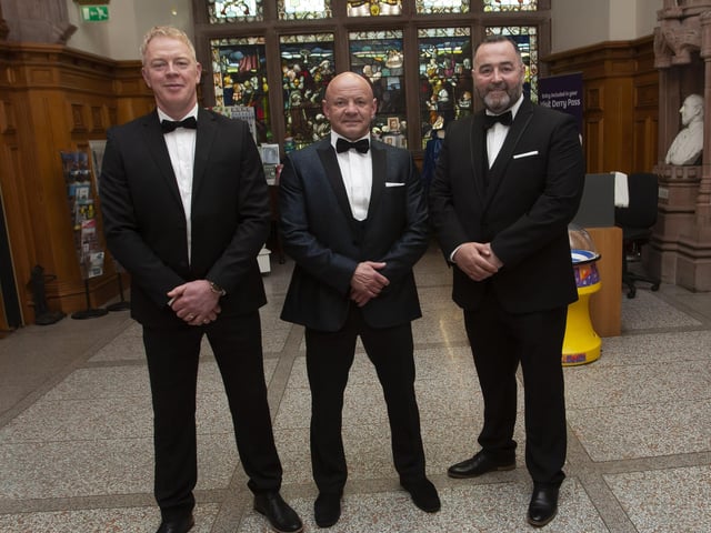 Councillor Sandra Duffy hosted the annual Mayor's Ball in the Guildhall on Friday in aid of the Mayor's chosen charity, First Housing Aid and Support Services.