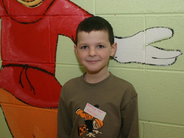 Nathan McConomy, pictured at his ninth birthday at The Fun Factory,:Parties and nights out in Derry and Donegal in December 2003.
