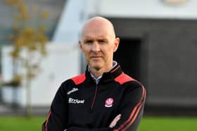 Derry manager Paddy Tally believes Donegal will be a huge Ulster Championship test for his team this weekend. Photo: George Sweeney
