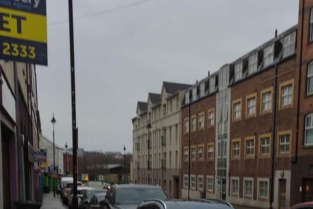 John Street in Derry city centre.