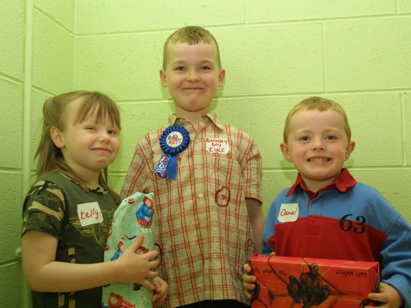Kelly Roberts, Kyle Doherty and Daniel Wright.