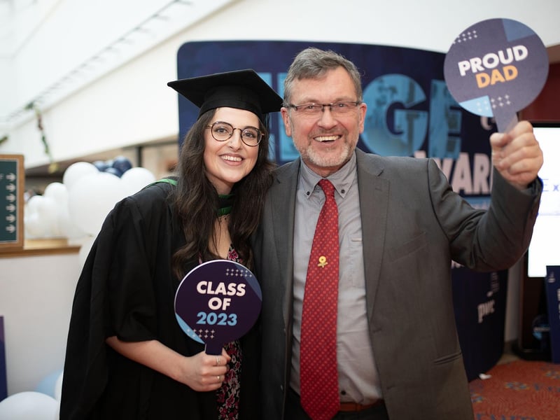Winter graduations in Derry.