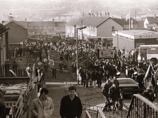 Devine Breslin Memorial March in Strabane.