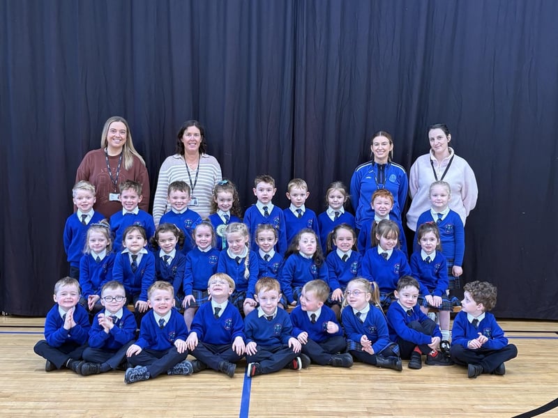 Miss Hutton's 1A class, St Catherine's Primary School, Strabane.