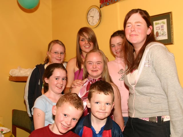 Derry parties in October 2004. Dillon