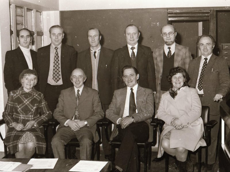 The Board of Directors at Derry Credit Union at the AGM.