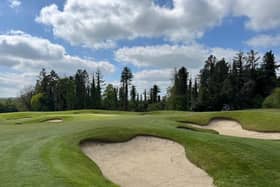 The par five 15th hole at Killeen Castle