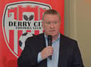 Derry City chairman Mr Philip O'Doherty