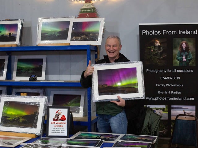 A 'thumbs up' from Brendan Diver from Photos from Ireland.