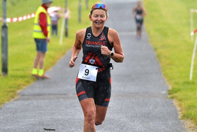 Catherine Butcher, Triangle Triathlon Club. Photo: George Sweeney