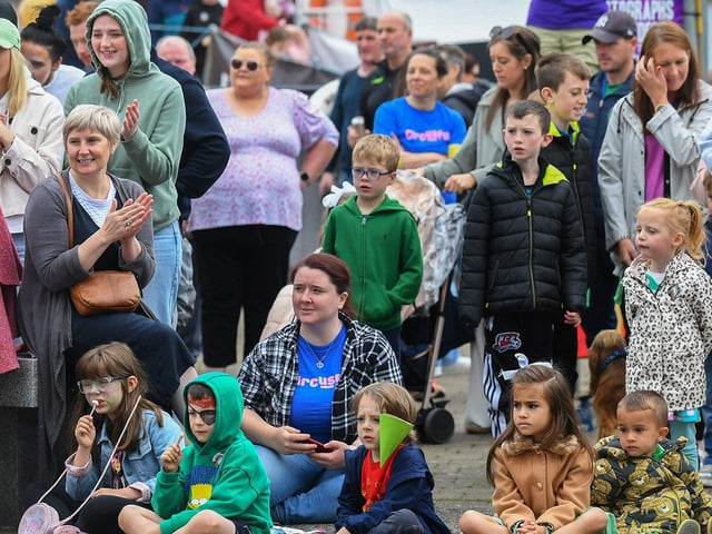 Foyle Maritime Festival on Sunday afternoon. Photo: George Sweeney.