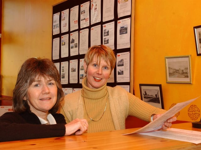 Jenny Craven, I.T. technician and Geraldine Kearney, manager, Neal J Doherty Auctioneers. (2401A22)