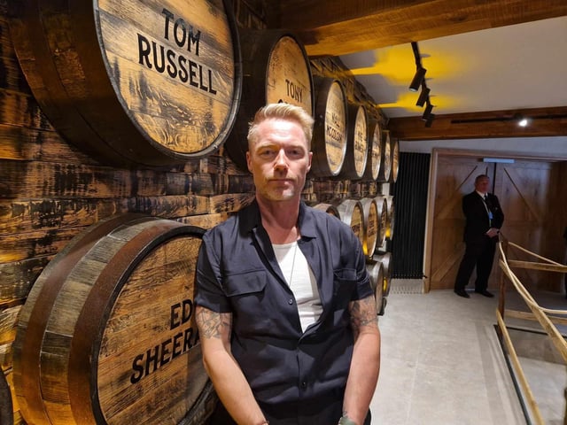 Singer Ronan Keating.