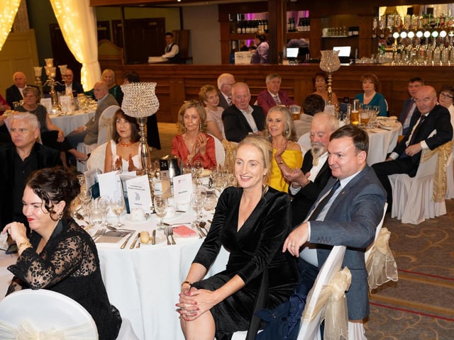 Guests at the 2025 Tip O’Neill Irish Diaspora Awards took place on Friday evening at the Inishowen Gateway Hotel in Buncrana, honouring four exceptional members of the Global Irish community whose achievements reflect the enduring spirit and values of the Irish diaspora. Photo Clive Wasson : .
