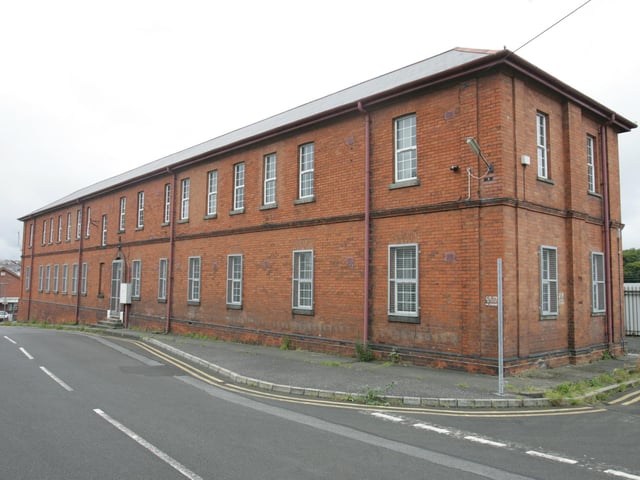 The former British Army military barracks at Ebrington in September 2005 shortly after it was transferred to the Executive.