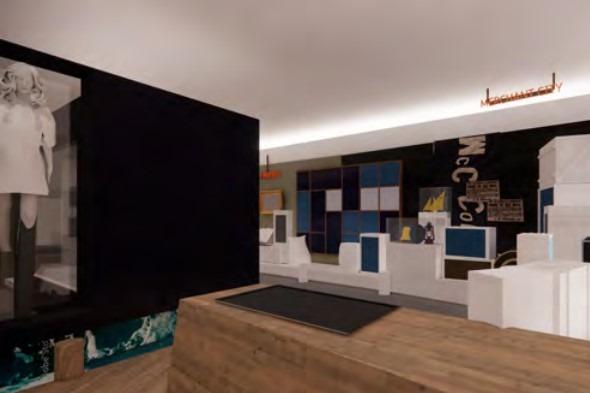 Proposed visual image of gallery 2 zone 2 in the new DNA maritime museum