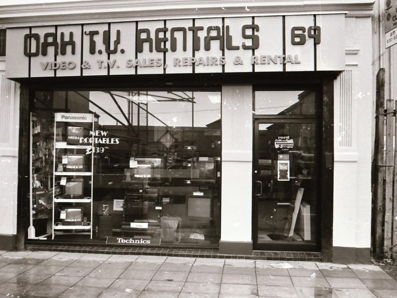 Oak TV Rentals back in 1994.
