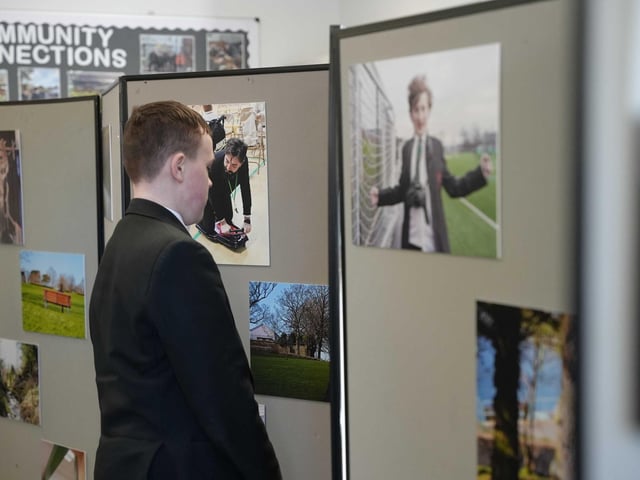 St Joseph’s Boys’ School exhibition.