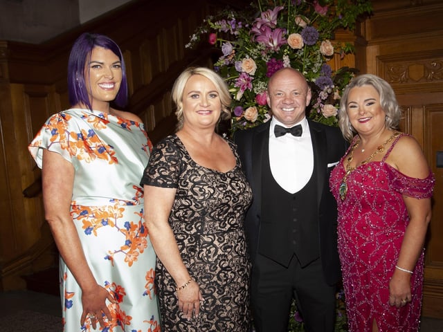 Councillor Sandra Duffy hosted the annual Mayor's Ball in the Guildhall on Friday in aid of the Mayor's chosen charity, First Housing Aid and Support Services.