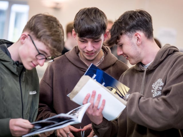 Daniel McLaughlin, Connor Gormley, Euan Bonner.